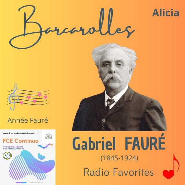 Barcarolles de Gabriel Fauré - Gabriel Fauré
