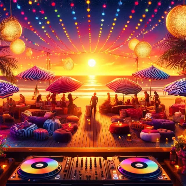 Chill Party Beach: Relajación Relajante en Verano, Tiempo de Fiesta en el Salón Deep Bounce - Academia de Música Chillout