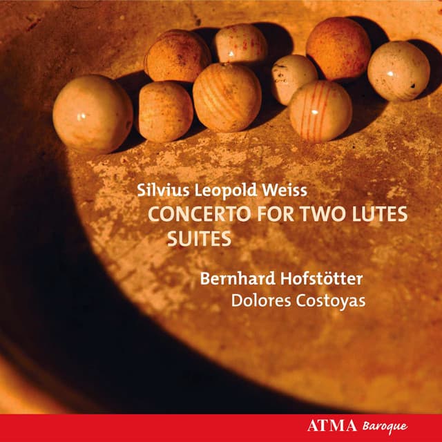 Weiss: Concerto and Suites for 2 Lutes From the Count of Harrach Manuscripts - Silvius Leopold Weiss