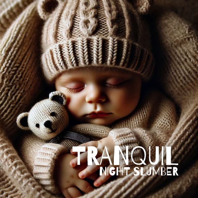 Tranquil Night Slumber: Comforted Crying Baby, Serene Evening Sounds - Baby Sleep Lullaby Academy