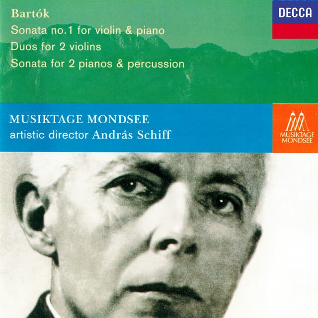 Bartók: Violin Sonata No. 1; Sonata for 2 Pianos & Percussion; 10 Duos - Béla Bartók