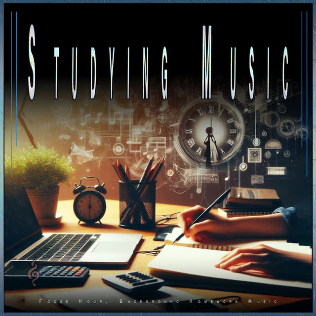Studying Music: Focus Hour, Background Homework Music - Study Music