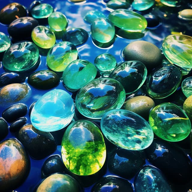 Oceanic Concentration: Harmonious Focus with Waves - Four Robes