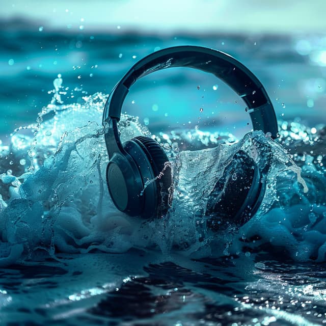 Ocean Pulse: Rhythmic Sea Waves - Dinner Music Chill