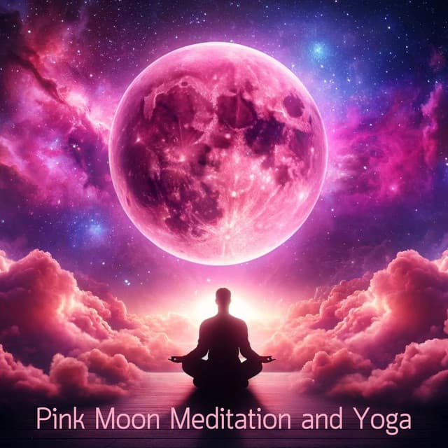Pink Moon Meditation and Yoga in the Evening - Meditation Yoga Music Masters