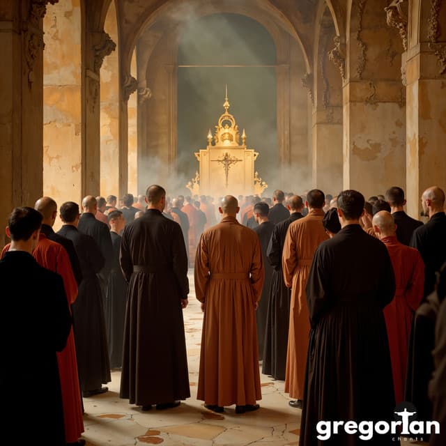 Gregorian Whispers: A Journey into Spiritual Calm - Gregorian Monk