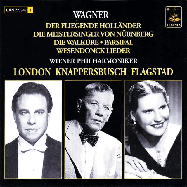 Wagner: Der Fliegede Holländer, Die Meistersinger Von Nürnberg, Die Walküre, Parsifal, Wesendock Lieder - Richard Wagner