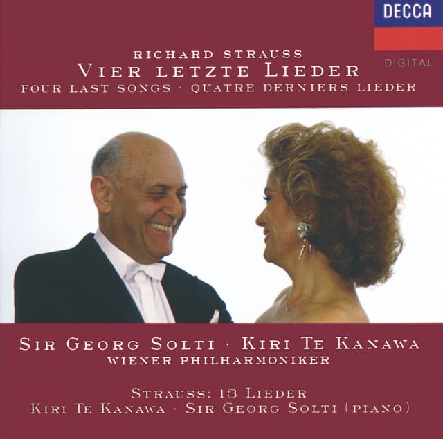 Strauss, R.: Vier letzte Lieder; Die Nacht; Allerseelen etc. - Richard Strauss