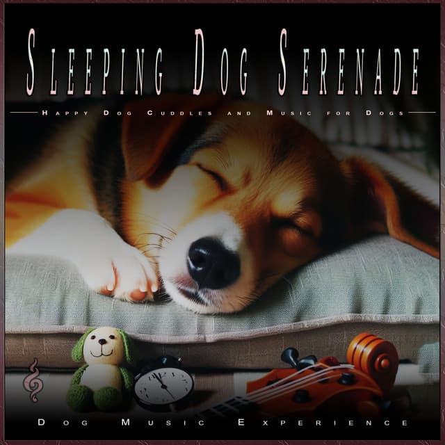 Sleeping Dog Serenade: Happy Dog Cuddles and Music for Dogs - Dog Music Experience