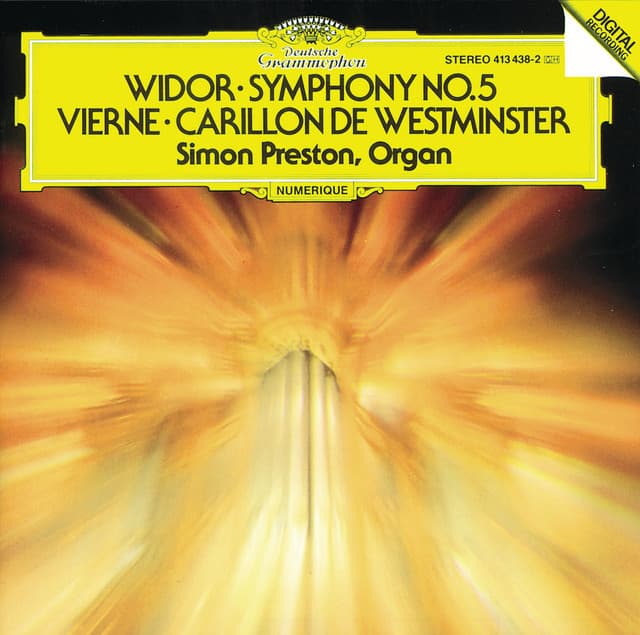Vierne: Carillon de Westminster / Widor: Symphony No. 5 - Charles-Marie Widor
