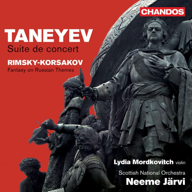 Taneyev: Suite de Concert & Rimsky-Korsakov: Fantasy on Russian Themes - Sergei Taneyev
