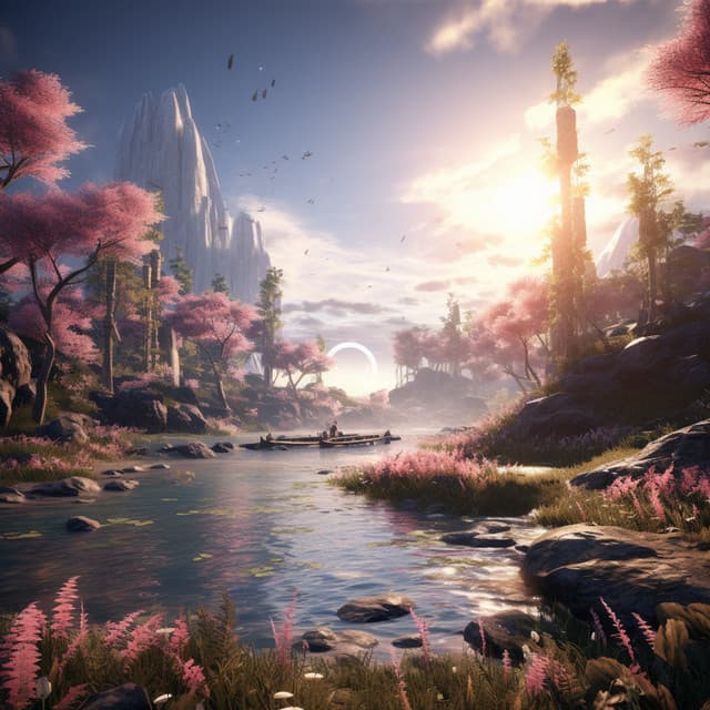 Ambient Music Awakening: Sunrise Melodies - Natural X