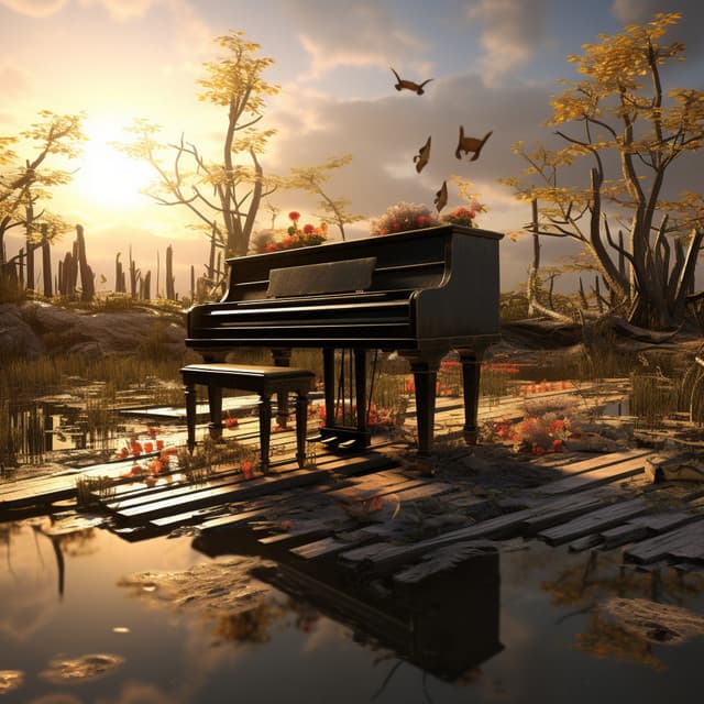 Piano Music: Glowing Keys - Tranquility Piano