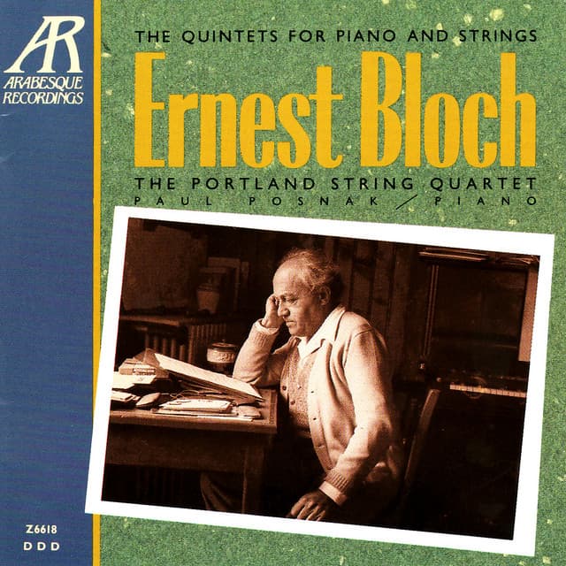 Bloch: Piano Quintet Nos. 1, 2 - Ernest Bloch