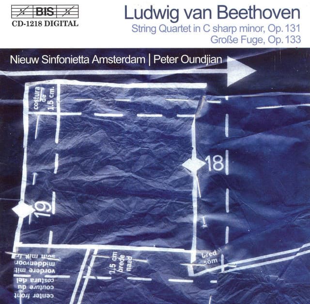 Beethoven: String Quartet No. 14, Op. 131 / Grosse Fuge, Op. 133 - Ludwig van Beethoven