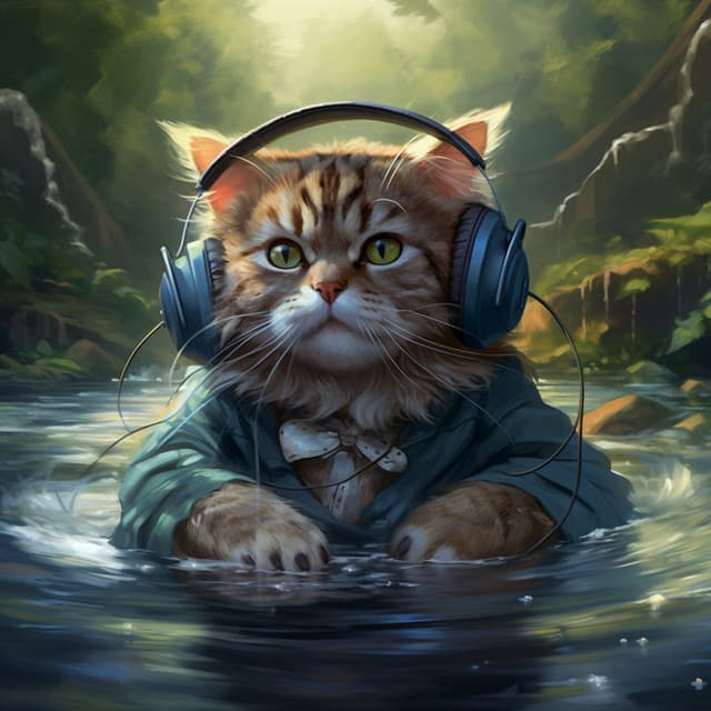 River Purr: Calming Cats Tunes - Distantic
