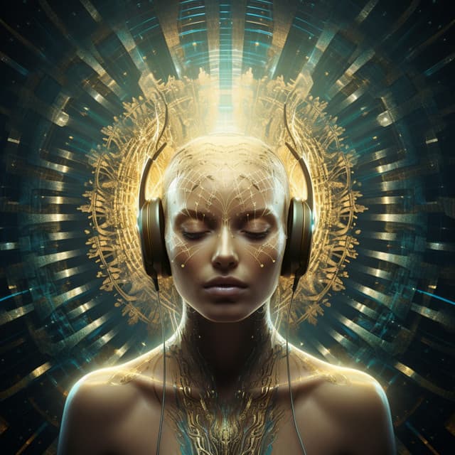 Stereo Fire Harmony: Sonic Fire Calm Lullaby - Solfeggio Manifestation