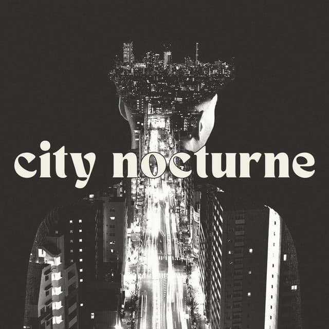 City Nocturne: Where Lights Fade - Cafe Piano Music Collection