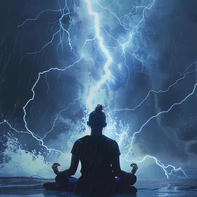 Meditative Thunder: Soundscapes for Peace - Balanced Mindful Meditations