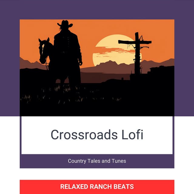 Crossroads Lofi: Country Tales and Tunes - Relaxed Ranch Beats