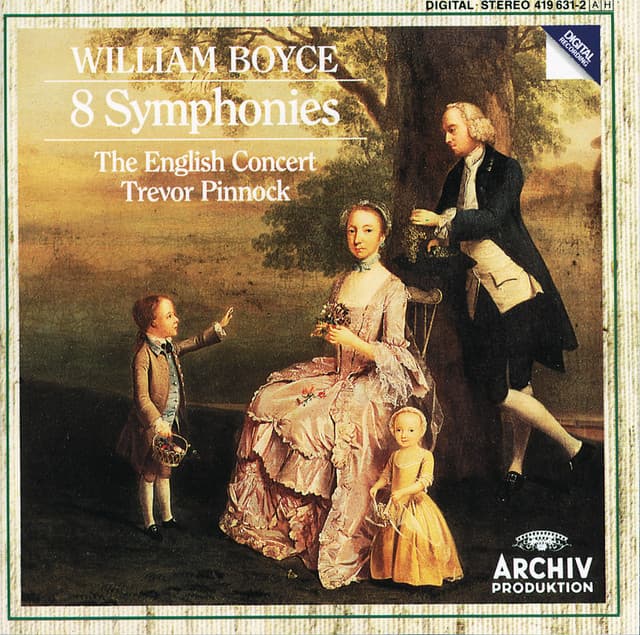 William Boyce: 8 Symphonies - William Boyce