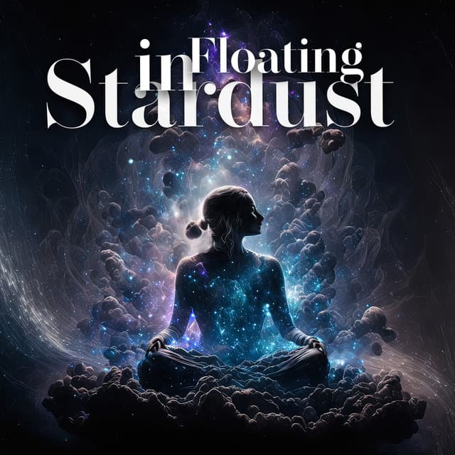 Floating in Stardust: 456 Hz Interstellar Serenity, Tune into Lunar Dialogue - Interstellar Meditation Music Zone