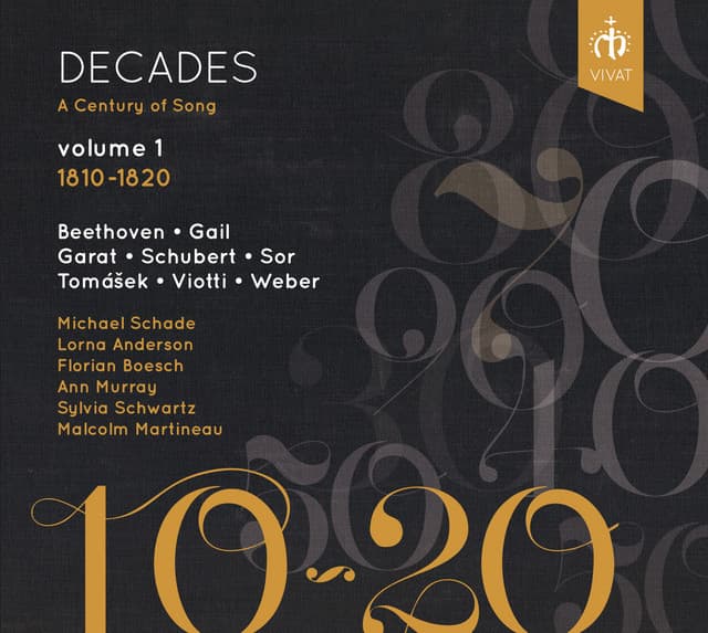 Decades - A Century of Song - volume 1 - Michael Schade