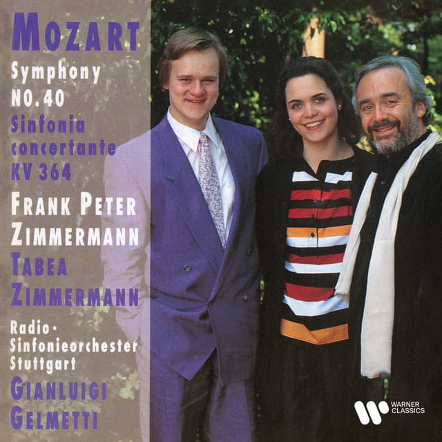 Mozart: Sinfonia concertante for Violin and Viola, K. 364 & Symphony No. 40, K. 550 - Wolfgang Amadeus Mozart