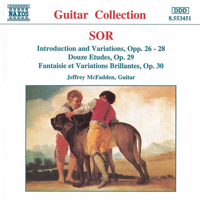 Sor: Introduction and Variations Opp. 26-28 / Etudes Op. 29 - Fernando Sor