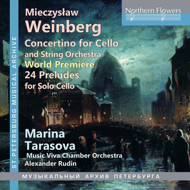 Weinberg: Cello Concertino in C Minor, Op. 43bis & 24 Preludes, Op. 100 - Mieczysław Weinberg