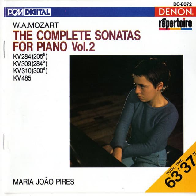 Mozart: The Complete Sonatas for Piano, Vol. 2 - Wolfgang Amadeus Mozart