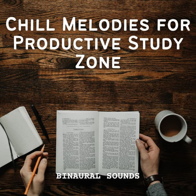 Binaural Sounds: Chill Melodies for Productive Study Zone - Pure Binaural Beats Study