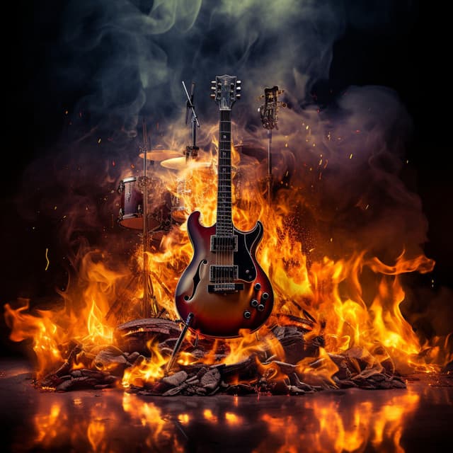 Blaze Harmony: Fire Infused Caprice - Day Music Harmony