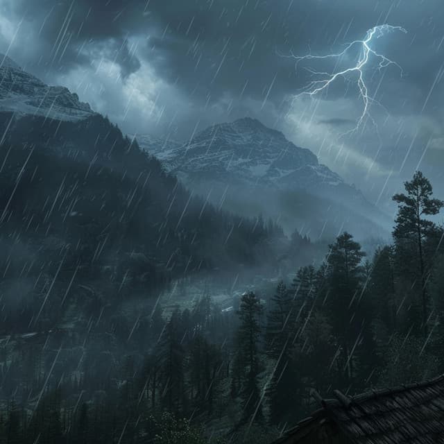 Cats' Cozy Rain: Chill Harmony and Thunder - Some Cat Songs