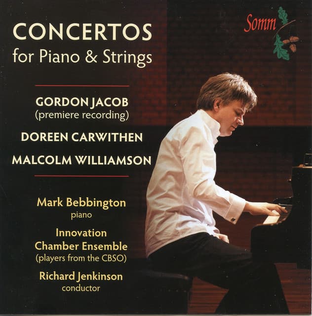 Concertos for Piano & Strings - Mark Bebbington