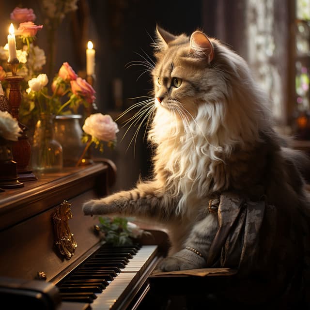 Nocturnos De Empujoncitos En La Nariz: Solos De Piano Para Criaturas Curiosas - Conjunto de música relajante de piano jazz