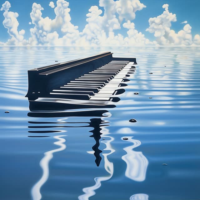Teclas Zen: El Piano Borra Distracciones En Aguas Tranquilas - Piano y lluvia