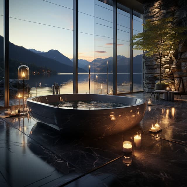 Spa Retreat by the Fire: Chants of Calm Flames - Healing Nature Sounds