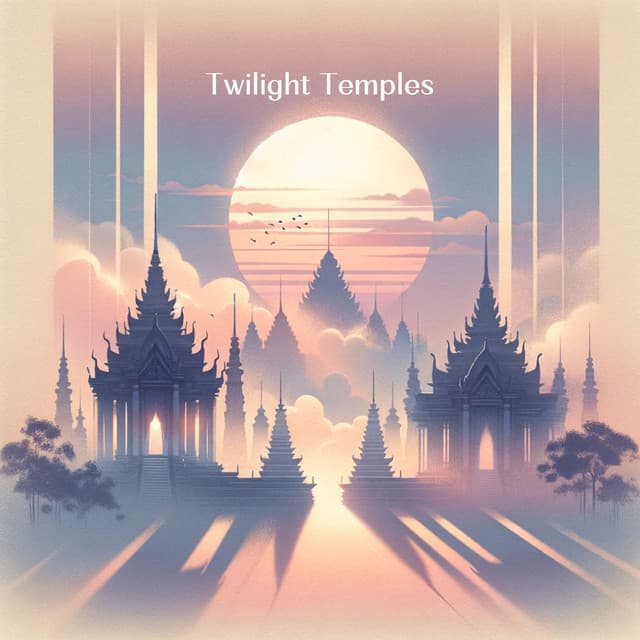 Twilight Temples: Mystic Echoes under Eastern Sunsets - Sunset Chill Out Music Zone