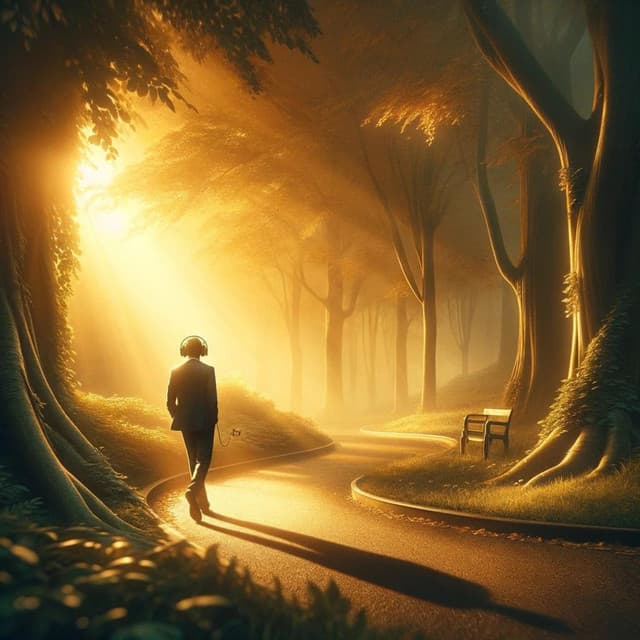 Headphones on a Walk: Soul Jazz in a Moment of Self-Reflection - Calm Jazz Ambience Crew