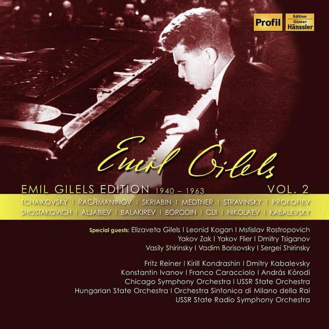 Emil Gilels Edition Vol.2 - Franco Caracciolo