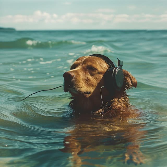 Dogs by the Sea: Relaxing Ocean Sounds - Good Dog Music