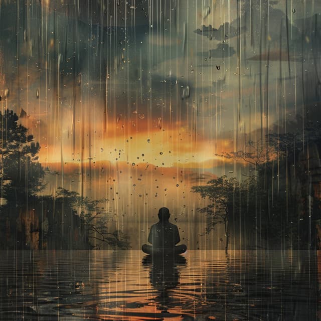 Calmante Música De Truenos: Vibraciones De Meditación - Lista de reproducción para la cena