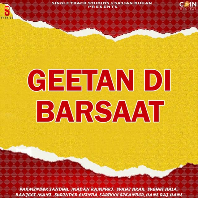 Geetan Di Barsaat - Parminder Sandhu
