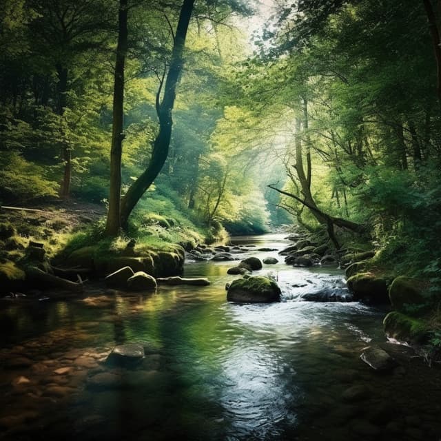 Water Massage Meditation: Gentle River Caress - Christian Hymns