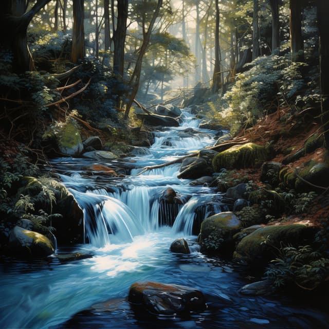 Río Meditativo: Cadencia Pacifica Binaural - Estado Binaural