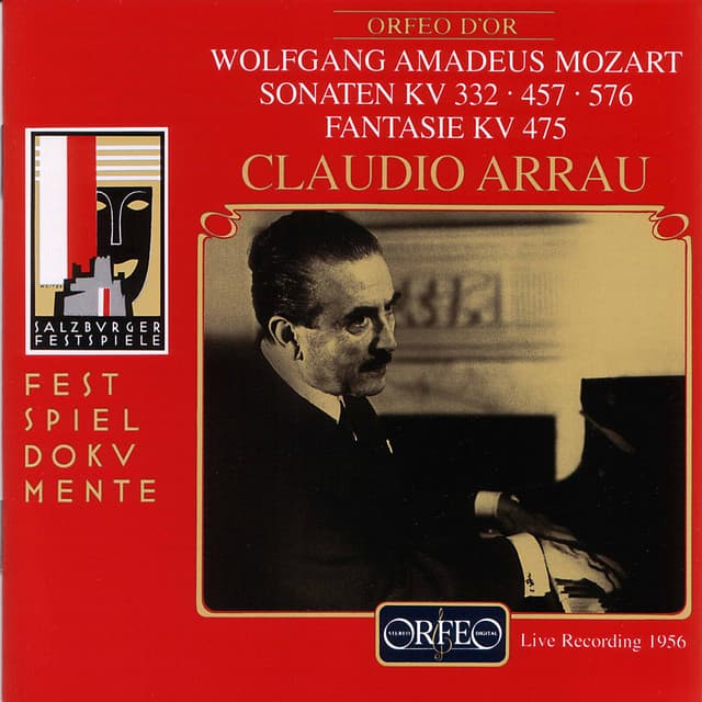 Mozart: Piano Sonatas Nos. 12, 14 & 18 and Fantasia in C Minor - Wolfgang Amadeus Mozart