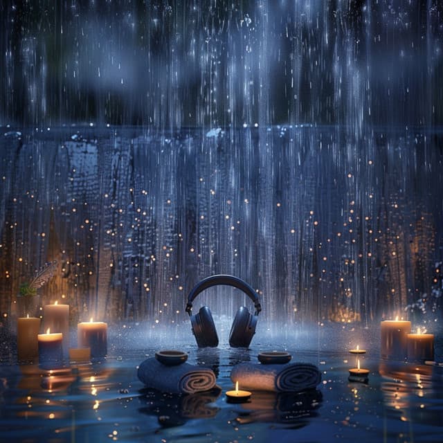 Binaural Rain Retreat: Spa Massage Echoes - Zen & Spa