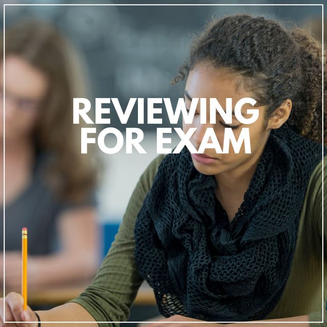 Reviewing for Exam - Concentration