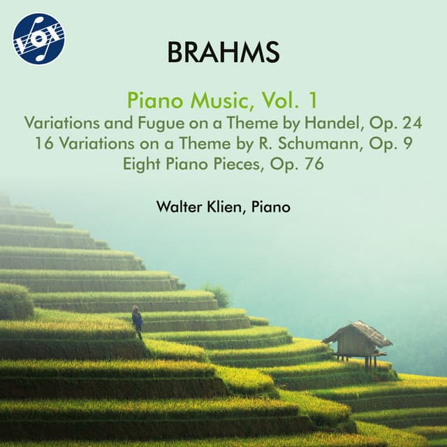 Brahms: Piano Music, Vol. 1 - Johannes Brahms
